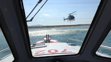 Lecciona, incendio nella pineta di Levante: interviene l’elicottero