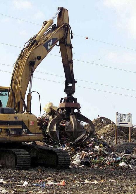 Disabile protesta «Sciopero della fame contro la discarica» 