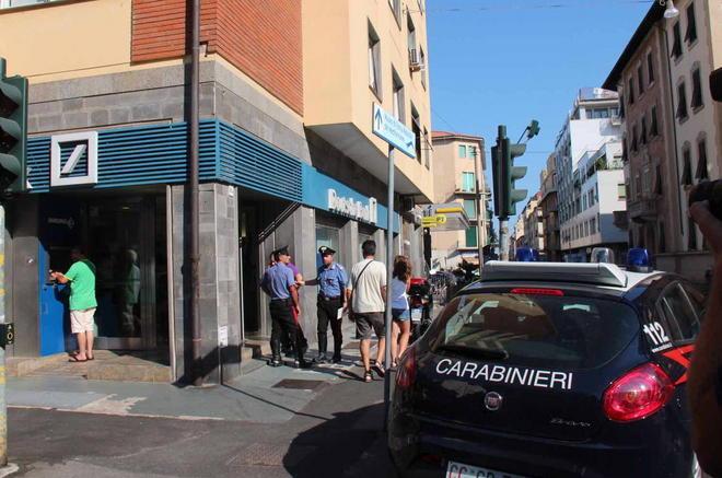Maxi colpo in banca dei ladri attori 