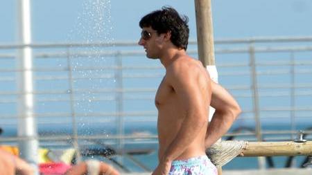 Zanetti festeggia il compleanno, il Beach si tinge di nerazzurro