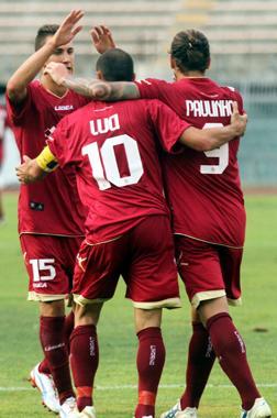 Coppa Italia, il Livorno batte il Benevento 2-1 