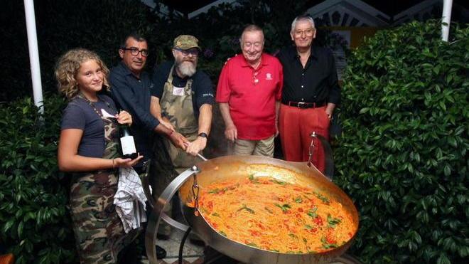 A cena con Parisi, Maccioni e «Calimero»