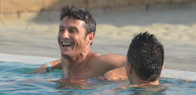 Zanetti festeggia i suoi 39 anni con Milito, Cambiasso e Palacio