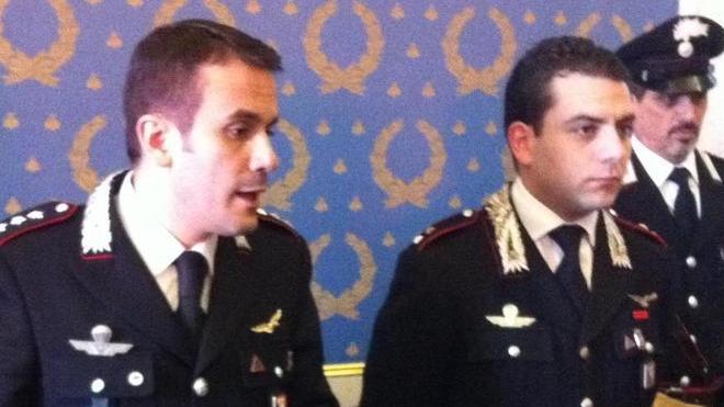 Tenta di rapinare un bancario arrestato dai carabinieri