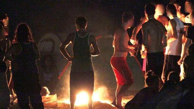 I carabinieri al rave-party denunciano 30 giovani
