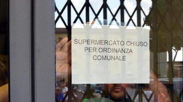 Arrivano i sigilli alla Coop di via Rovetta