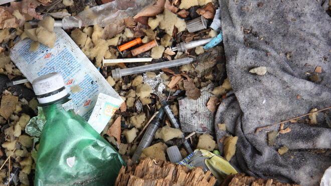In aumento le siringhe abbandonate, il bilancio dell’Asm
