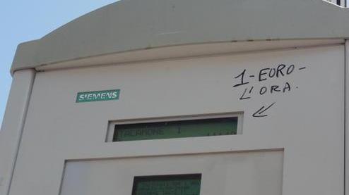 Quel parcometro è da cambiare
