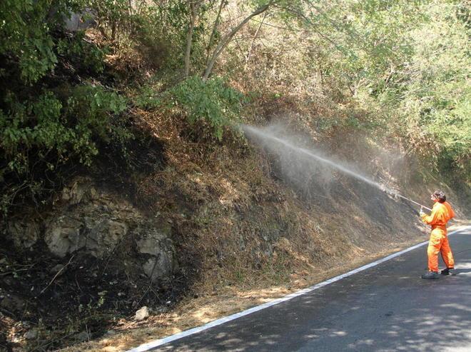 Nuovi incendi in Valdinievole 