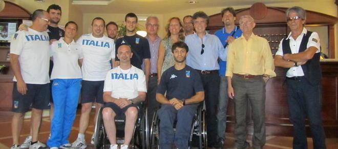 Presentata la Nazionale di scherma che va alle Paraolimpiadi 