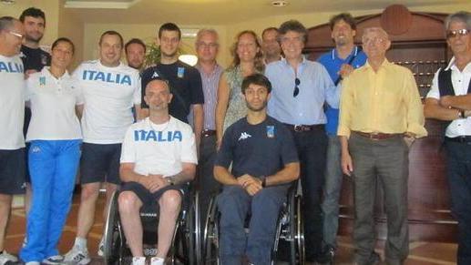 Presentata la Nazionale di scherma che va alle Paraolimpiadi