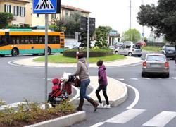 Modifiche alla viabilità alla rotatoria di Porta S. Marco 