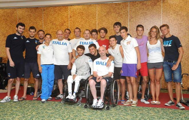 Paraolimpiadi, presentata la Nazionale di Scherma