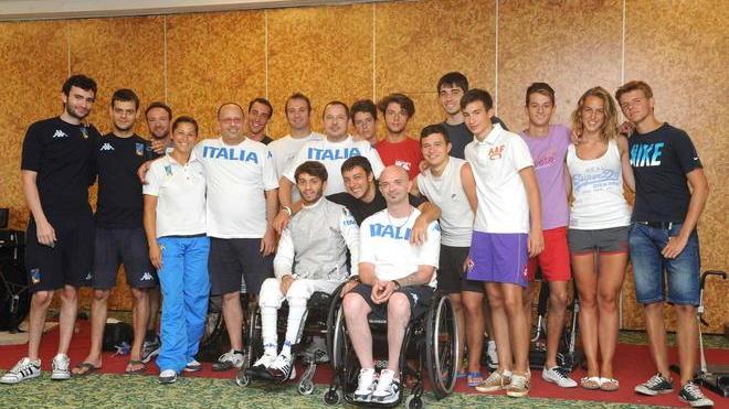 Paraolimpiadi, presentata la Nazionale di Scherma