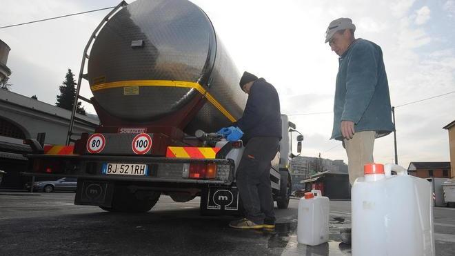 Mille abitanti senz’acqua per la siccità