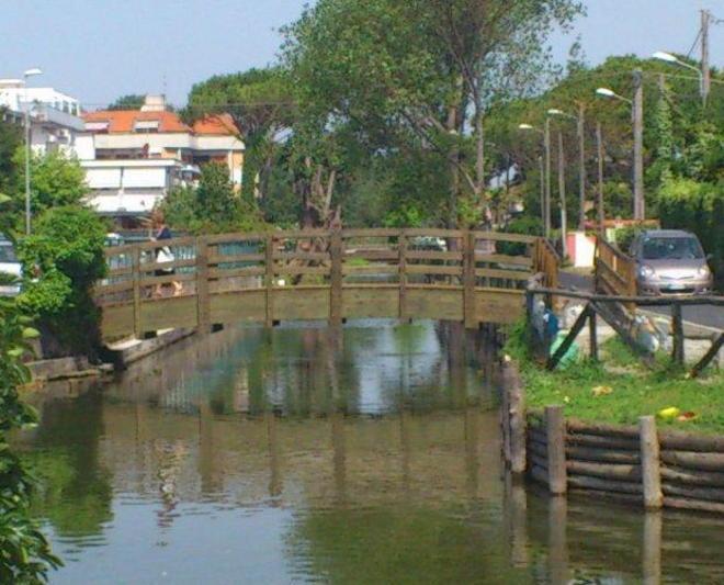 Un tocco di Claude Monet per il ponte sul Brugiano 