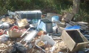 Scoperta una discarica abusiva