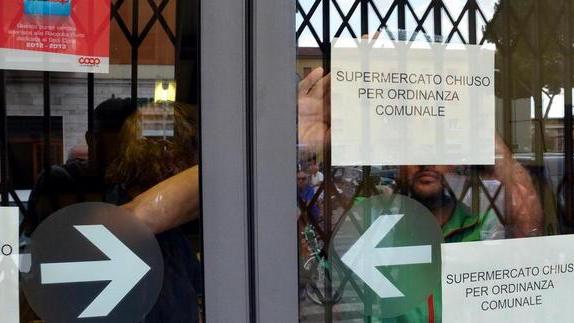Una navetta per la Coop La spesa in via Inghilterra
