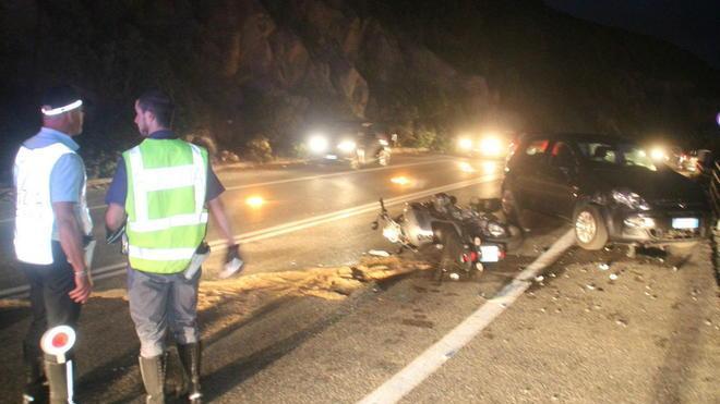 Schianto sul Romito, grave motociclista