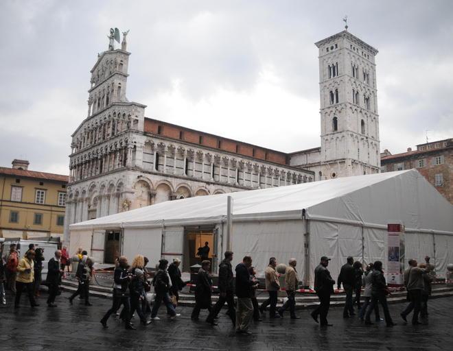 Comics, padiglione di dodici metri in piazza San Michele 