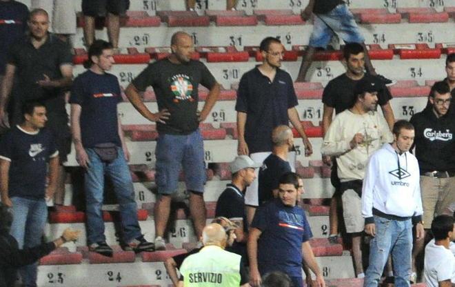 I tifosi protestano col Comune «Rivogliamo la curva nord»