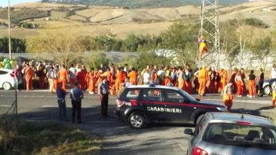 In 200 alla marcia per la sopravvivenza di Floramiata