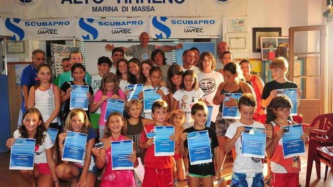 Sub, consegnati i diplomi ai ragazzi che hanno fatto il corso
