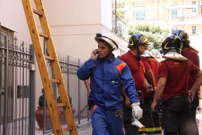 Tecnico dell’Enel ustionato dalla fiammata della cabina: è grave 
