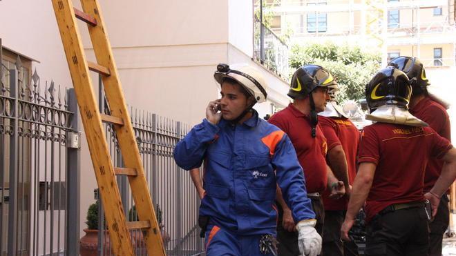 Tecnico dell’Enel ustionato dalla fiammata della cabina: è grave