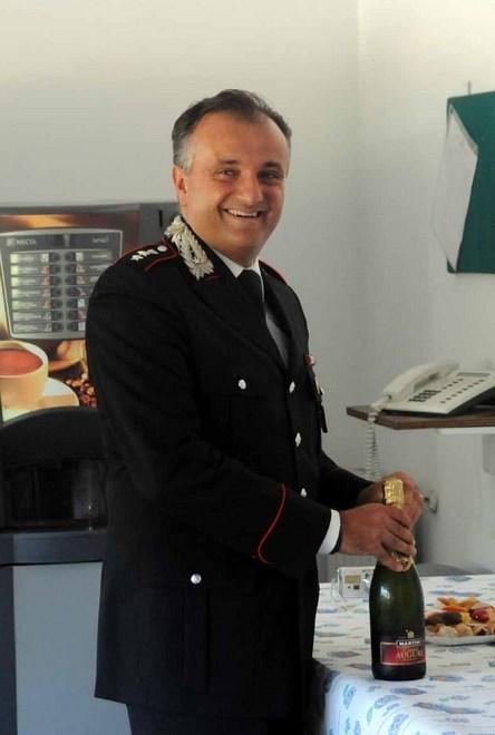 Arrivederci al capitano Ciervo, l’Arma lo vuole a Caserta