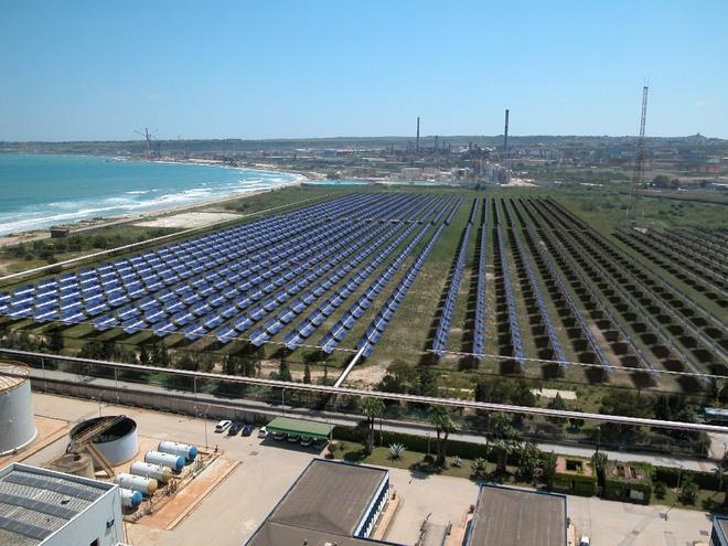 Un impianto solare termodinamico nella piana di Ottana 