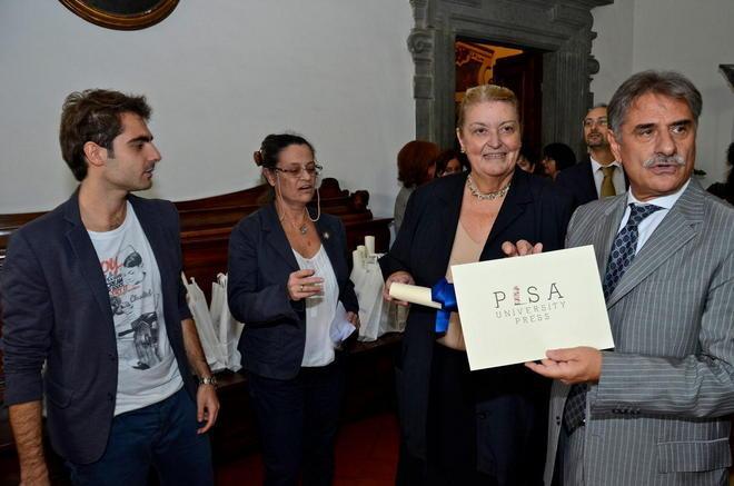 Taglio ufficiale del nastro per la Pisa University Press 