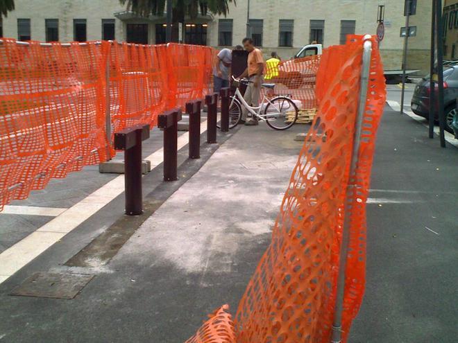 Collaudo per il “bike sharing”: a ottobre via al servizio 
