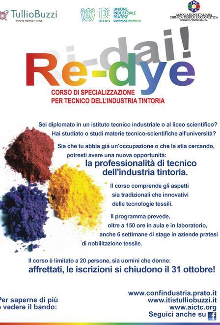 Un corso forma 20 tecnici per le tintorie 