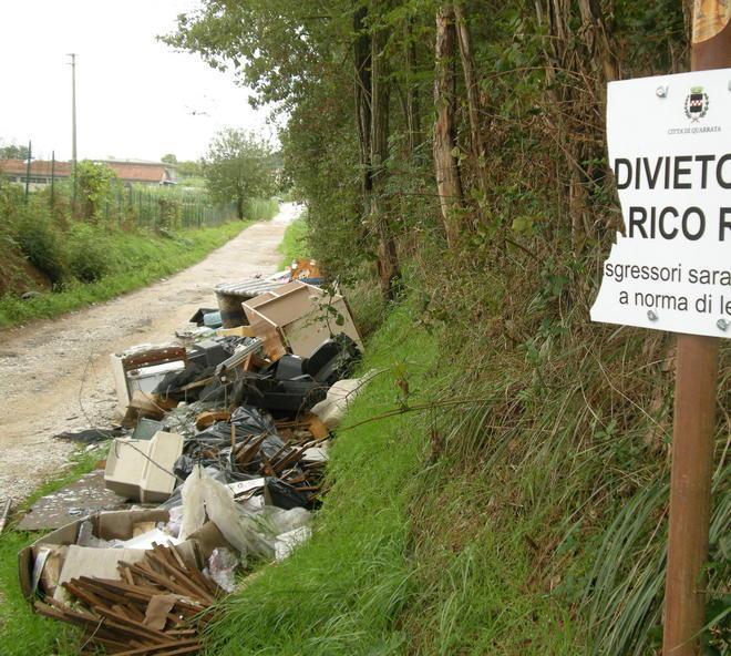 Ancora discariche abusive Santonuovo chiede aiuto 