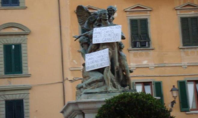 Torna in azione il novello Pasquino