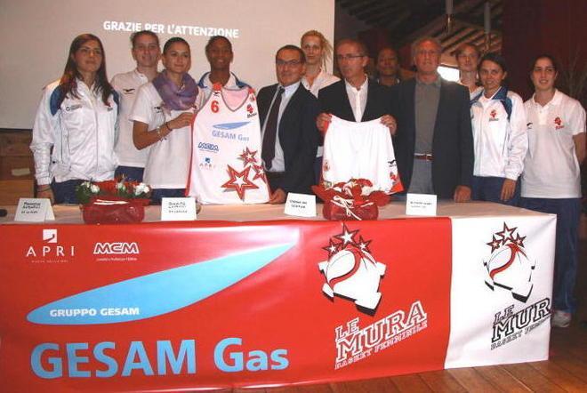 Gesam Gas è il main sponsor del Basket Le Mura 