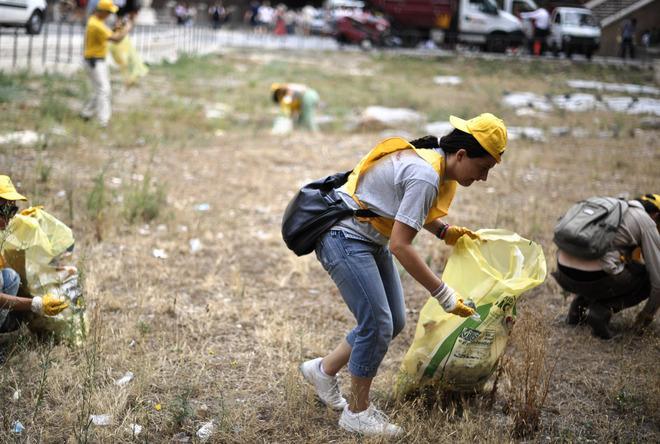 Puliamo il mondo, al parco di Valdottavo
