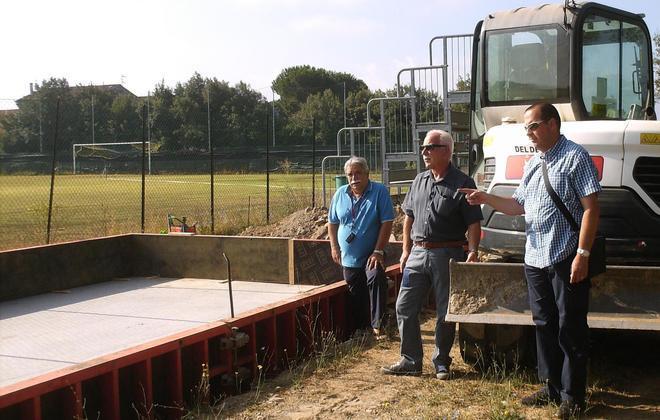 Ritardi per la nuova tribuna da 90 posti 