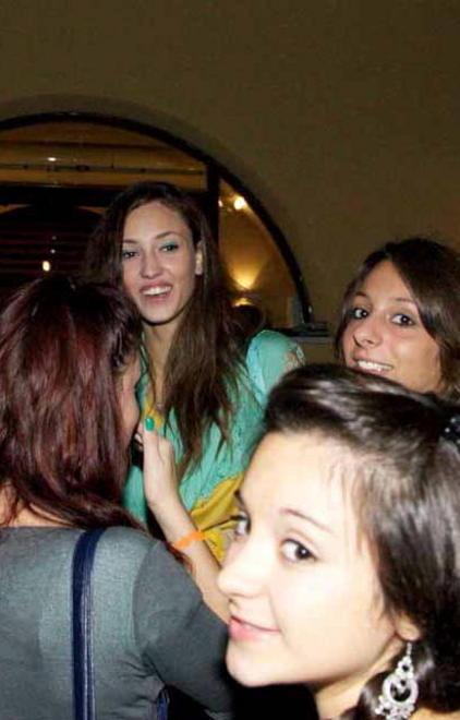 Il brindisi di Lucrezia dopo Miss Italia