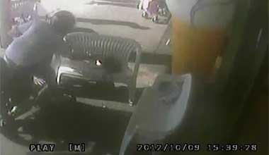 Ecco in esclusiva il video del furto sul viale Italia 