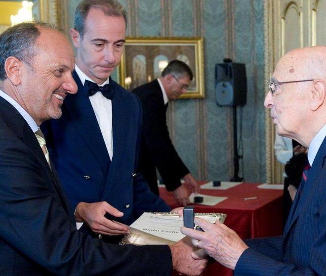 Napolitano premia i ricercatori pisani