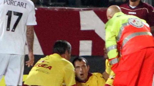 Sviene dopo lo scontro Paura per Luca Mazzoni