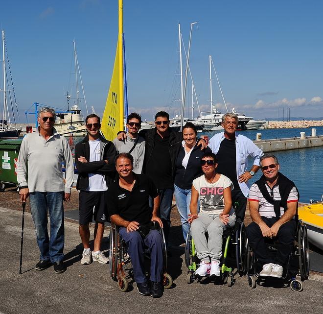 È partito il corso di vela per disabili 