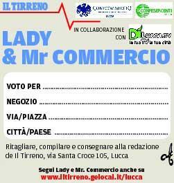 Lady e Mr. commercio, continua la sfida tra i concorrenti 