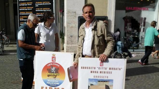 Firme per le Mura Grosseto Oggi coinvolge i cittadini