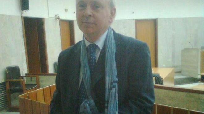 Pesucci presente in aula dopo la caduta