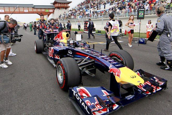 La Red Bull di Sebastian Vettel sarà esposta da oggi ai Gigli