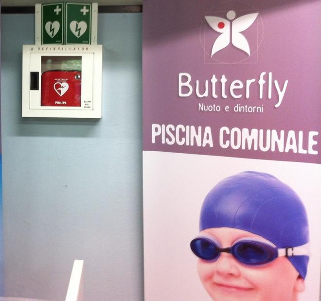 In piscina arriva il defibrillatore 