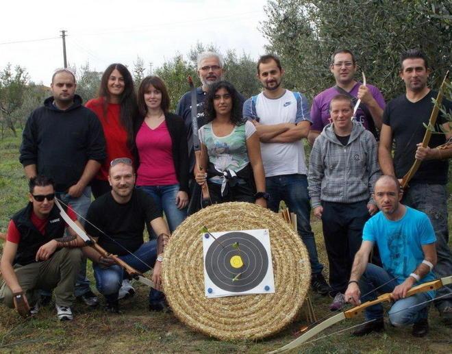 Con le chiarine ecco gli Arcieri di Sacco 